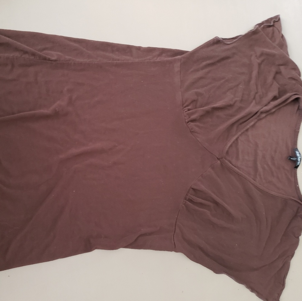 Brown shirt